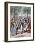 The Fashion in 1794, 1894-Frederic Lix-Framed Giclee Print