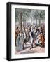 The Fashion in 1794, 1894-Frederic Lix-Framed Giclee Print