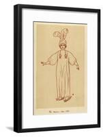 The Fashion in December 1795-John Ashton-Framed Art Print