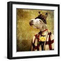 The Fashion Victim-Martine Roch-Framed Art Print