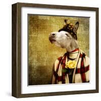 The Fashion Victim-Martine Roch-Framed Art Print