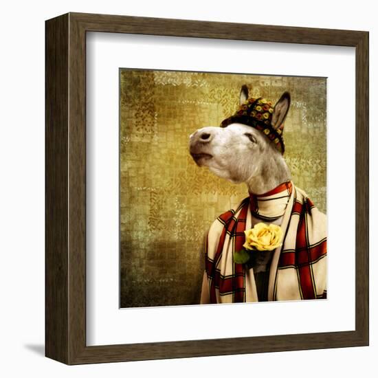 The Fashion Victim-Martine Roch-Framed Art Print