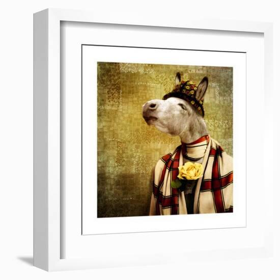 The Fashion Victim-Martine Roch-Framed Art Print