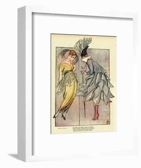 The Fashionable Shape-null-Framed Art Print