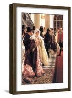 The Fashionable Woman-James Tissot-Framed Art Print