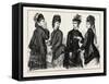 The Fashions: Ladies Cloaks for Autumn, 1876, UK-null-Framed Stretched Canvas