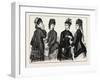 The Fashions: Ladies Cloaks for Autumn, 1876, UK-null-Framed Giclee Print