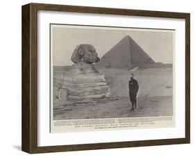 The Fashoda Question, Major Marchand and the Sphinx-null-Framed Giclee Print