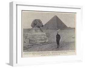 The Fashoda Question, Major Marchand and the Sphinx-null-Framed Giclee Print