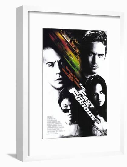 The Fast and the Furious-null-Framed Poster