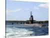 The Fast-attack Submarine USS Los Angeles-Stocktrek Images-Stretched Canvas