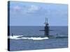 The Fast Attack Submarine USS Salt Lake City-Stocktrek Images-Stretched Canvas