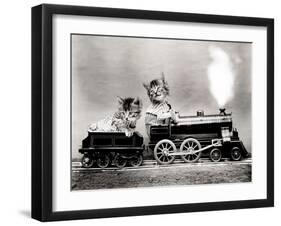 The Fast Express, 1914-Science Source-Framed Giclee Print