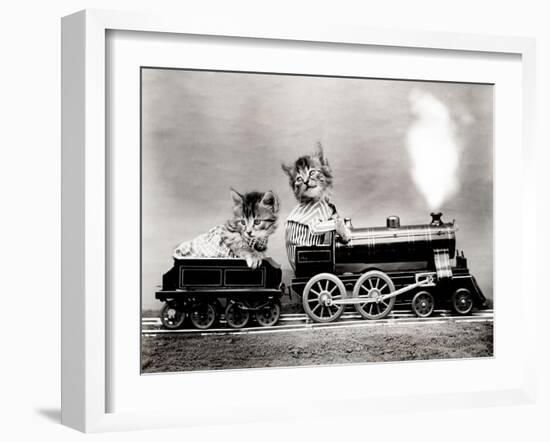 The Fast Express, 1914-Science Source-Framed Giclee Print
