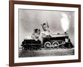 The Fast Express, 1914-Science Source-Framed Giclee Print