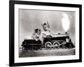 The Fast Express, 1914-Science Source-Framed Giclee Print