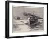 The Fastest Craft in the Navy, Torpedo-Boat Destroyers on the Medway-William Lionel Wyllie-Framed Giclee Print