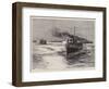 The Fastest Craft in the Navy, Torpedo-Boat Destroyers on the Medway-William Lionel Wyllie-Framed Giclee Print