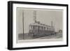 The Fastest Locomotive in the World, an Electric Car Capable of Running 110 Miles an Hour-null-Framed Giclee Print