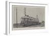 The Fastest Locomotive in the World, an Electric Car Capable of Running 110 Miles an Hour-null-Framed Giclee Print