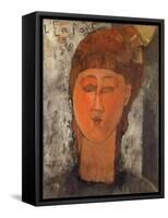 The fat child (L'enfant gras),1915 Canvas,46 x 38 cm.-Amedeo Modigliani-Framed Stretched Canvas