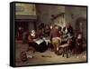 The Fat Kitchen-Jan Havicksz Steen-Framed Stretched Canvas