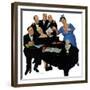 "The Fat Lady Sings," December 16, 1961-Richard Sargent-Framed Giclee Print