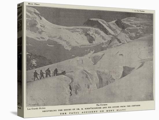 The Fatal Accident on Mont Blanc-null-Stretched Canvas