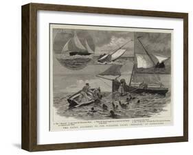 The Fatal Accident to the Pleasure Yacht Monarch, at Ilfracombe-Henry Charles Seppings Wright-Framed Giclee Print