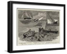 The Fatal Accident to the Pleasure Yacht Monarch, at Ilfracombe-Henry Charles Seppings Wright-Framed Giclee Print