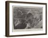 The Fatal Colliery Explosion at Mount Kembla, New South Wales, a General View of the Wreckage-null-Framed Giclee Print