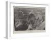 The Fatal Colliery Explosion at Mount Kembla, New South Wales, a General View of the Wreckage-null-Framed Giclee Print