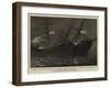 The Fatal Collision at the Mouth of the Mersey Between the Inman Mail Steamer City of Brussels and-null-Framed Giclee Print