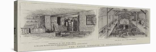 The Fatal Disaster in Spitalfields-null-Stretched Canvas