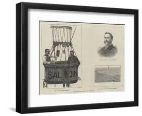 The Fatal Disaster with a Balloon-null-Framed Giclee Print