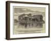 The Fatal Explosion at a Shell Manufactory at Gosport-null-Framed Giclee Print