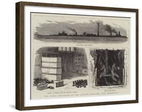 The Fatal Explosion at the Altofts Colliery, Near Wakefield-null-Framed Giclee Print