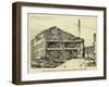 The Fatal Fall of a Chimney at Bradford, the Ruins-null-Framed Giclee Print