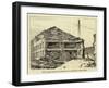 The Fatal Fall of a Chimney at Bradford, the Ruins-null-Framed Giclee Print