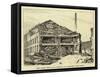 The Fatal Fall of a Chimney at Bradford, the Ruins-null-Framed Stretched Canvas