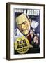 The Fatal Hour - Movie Poster Reproduction-null-Framed Photo