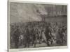 The Fatal Railway Accident at Canonbury, Bringing the Wounded Out of the Tunnel-null-Stretched Canvas