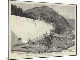 The Fatal Railway Collision Near Monte Carlo-Joseph Nash-Mounted Giclee Print