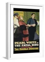 The Fatal Ring- the Double Disguise-null-Framed Art Print