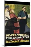 The Fatal Ring- the Double Disguise-null-Mounted Art Print