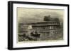 The Fatal Steamboat Disaster in Canada, the Victoria Starting from Springbank-null-Framed Giclee Print