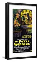 The Fatal Warning - 1929-null-Framed Giclee Print