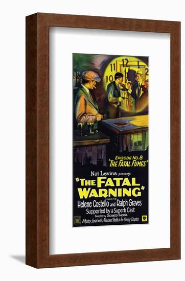 The Fatal Warning - 1929-null-Framed Giclee Print