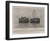 The Fate of One of the First of Our Ironclads-null-Framed Giclee Print