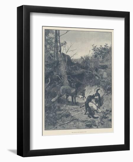 The Fate of Our Christmas Goose-null-Framed Premium Giclee Print